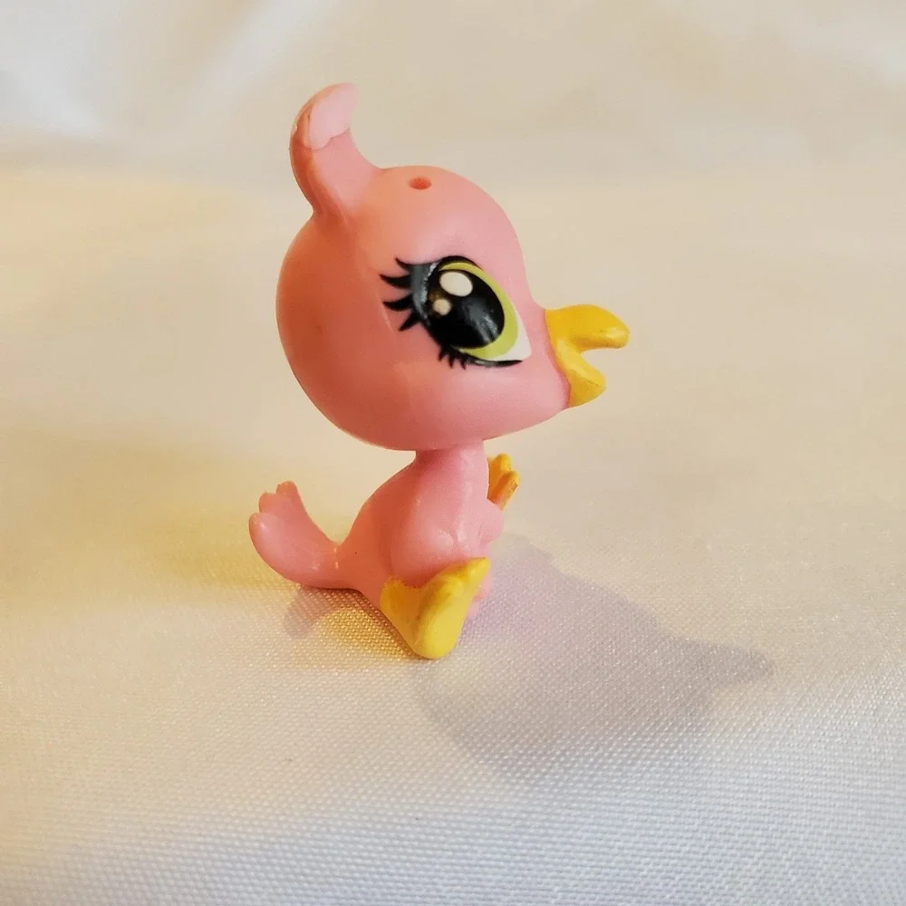 Littlest Pet‎ Shop LPS #3813 Siesta Perez Bird Pink Pet PAWSABILITIES